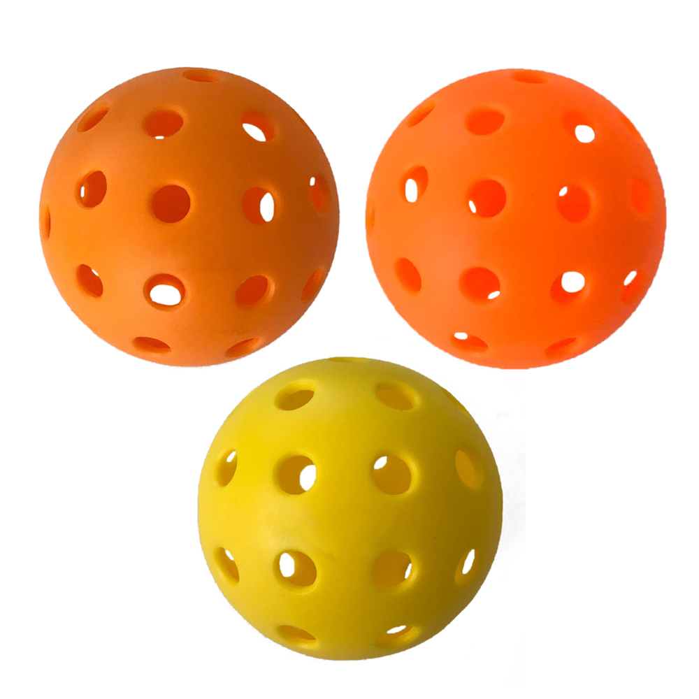 nüplay outdoor ball - 3 different colours - yellow, orange, fluoro orange