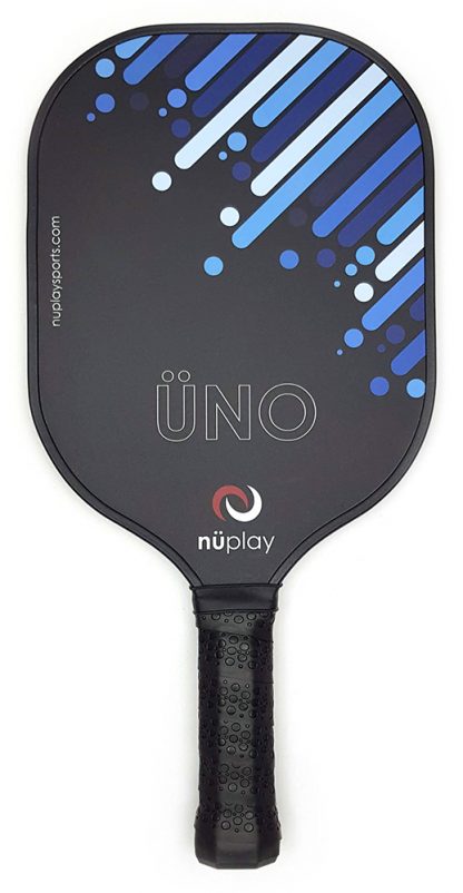 ÜNO paddle - blue on black