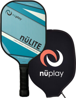 Nüplay nüLITE teal paddle with cover