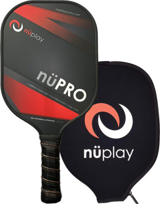 Nüplay nüPRO red paddle with cover